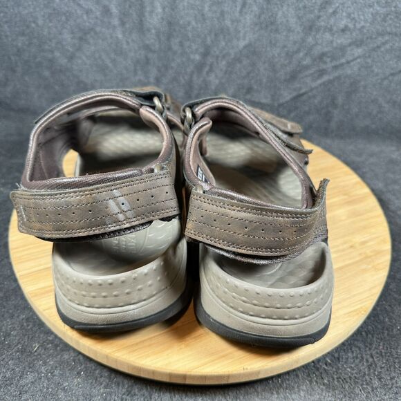 Skechers Mens Tresmen Garo‎ Sport Sandals Brown Size 12 - Picture 4 of 7